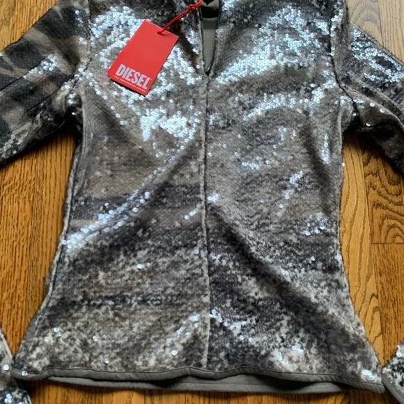 Diesel Women's Sequined Top - Picture 2 of 8